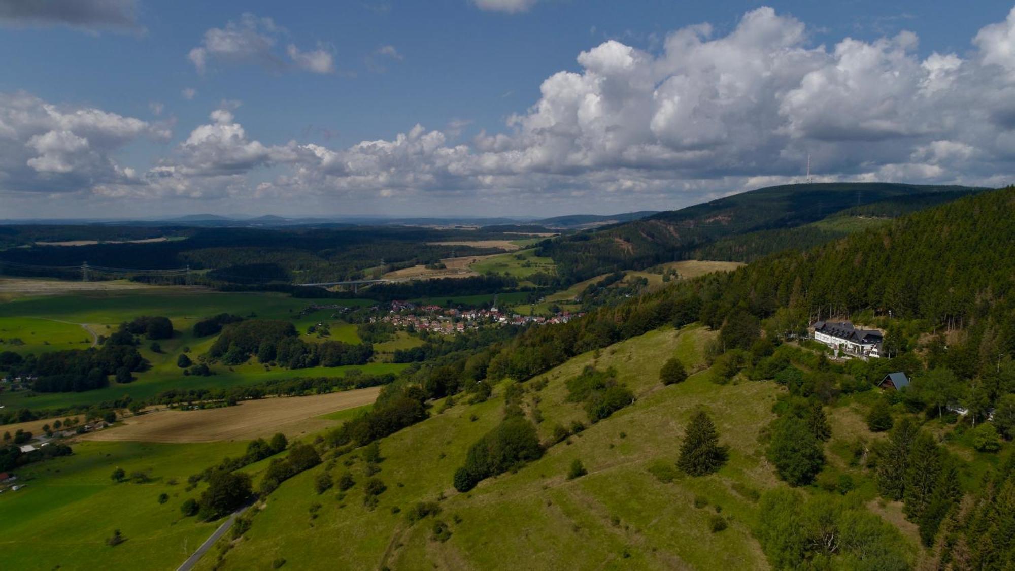 Die Triniushuette "Thueringens Schoenste Aussicht" Rauenstein Εξωτερικό φωτογραφία