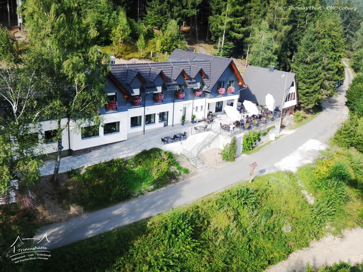 Die Triniushuette "Thueringens Schoenste Aussicht" Rauenstein Εξωτερικό φωτογραφία